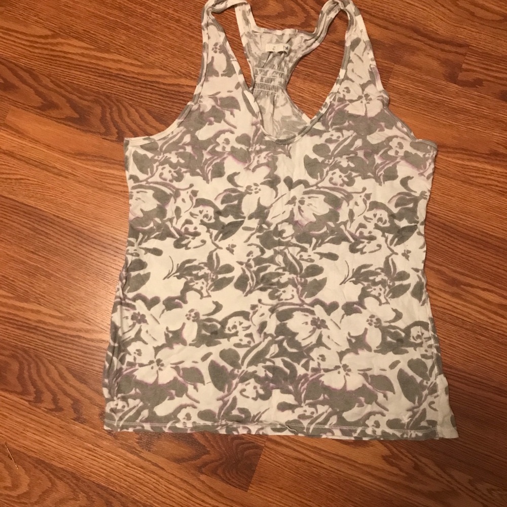 Flower print tank top